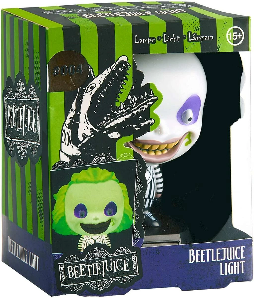 Llambë tavoline Paladone Beetlejuice Icon Desk Lamp V2, 10 cm, me bateri 2xAAA