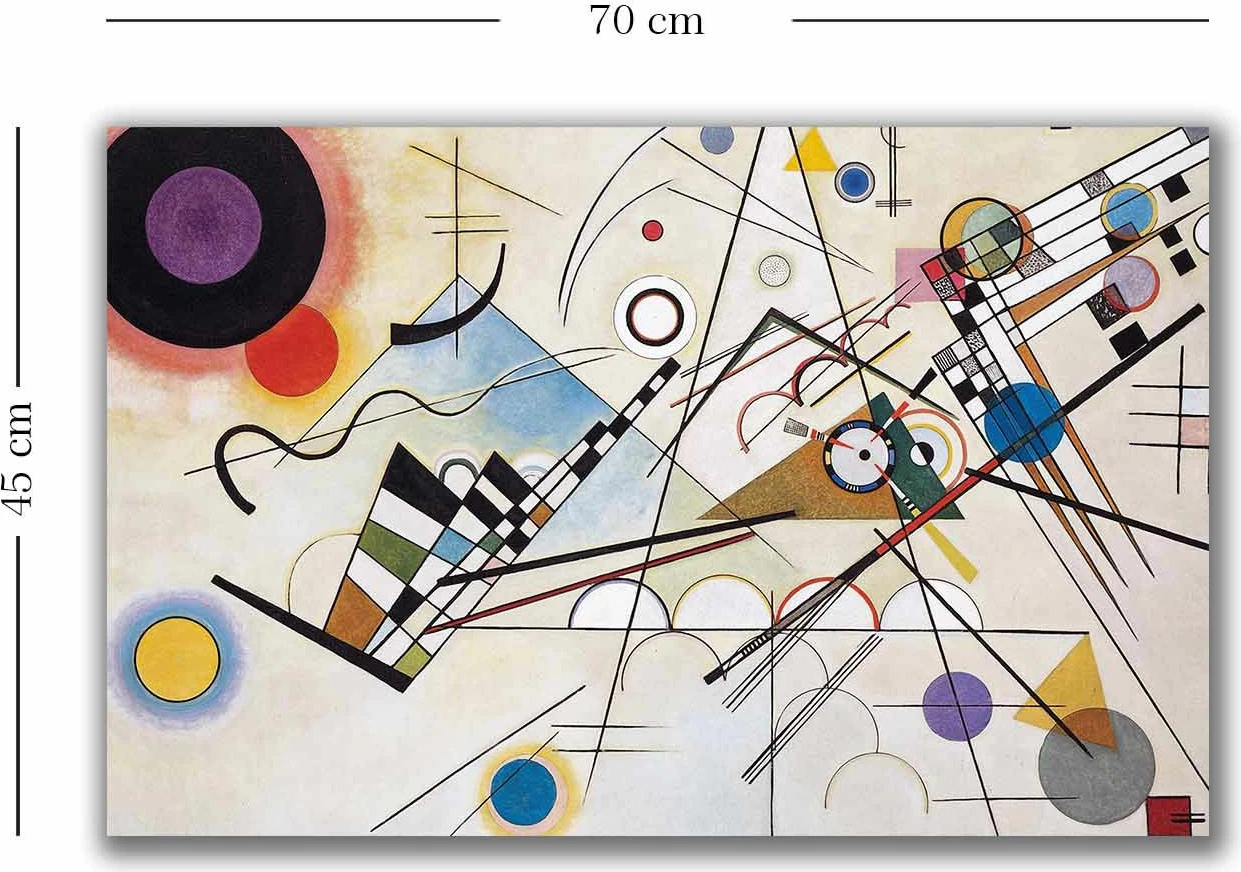 Pikturë dekorative në kanavacë Wallity, 4570KANDINSKY006