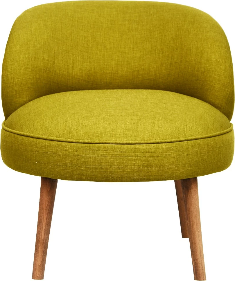 Karrige Wing Atelier del Sofa, ngjyrë jeshile kikiriku, Nice