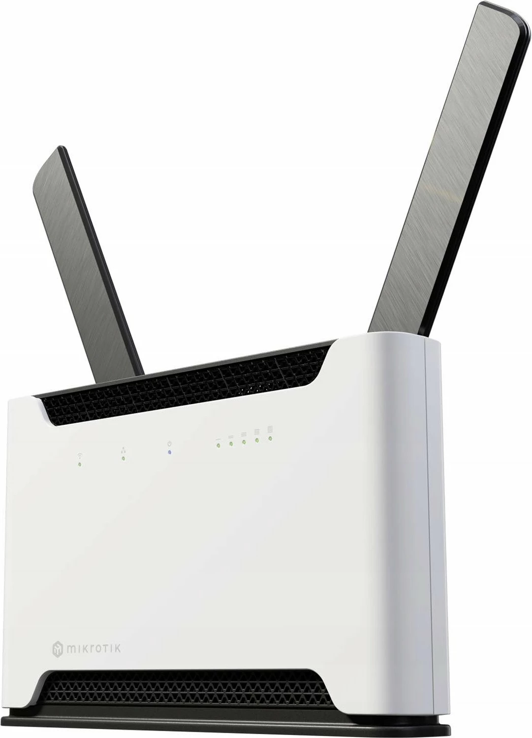 Router MikroTik Chateau 5G R17 ax (S53UG+5HaxD2HaxD-TC&RG650E-EU) Wi‑Fi 6 AX1800, modem 5G Release 17 me eSIM/microSIM, 5x LAN (1x 2.5GbE + 4x Gigabit), i bardhë