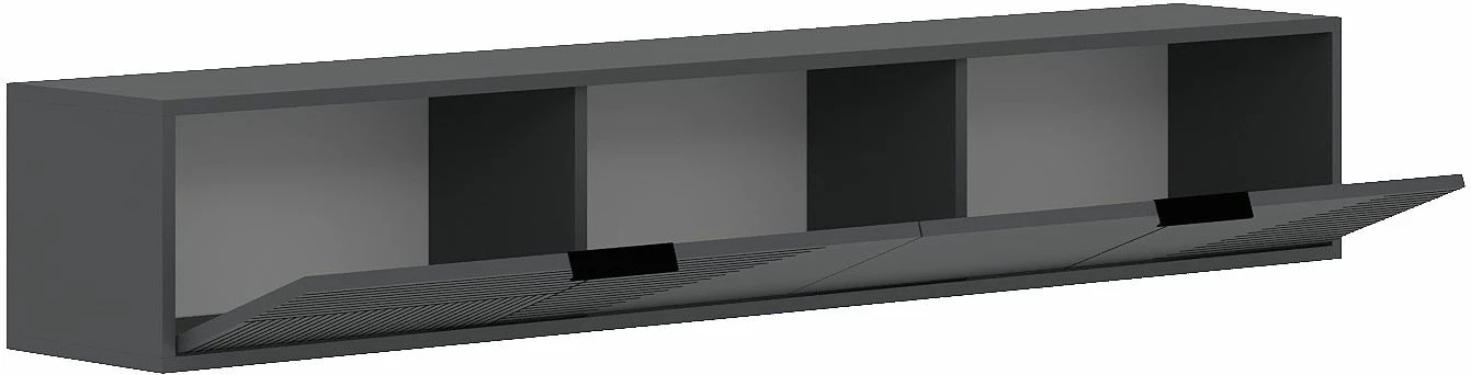 Komodë TV Skye Decor, ngjyrë antracit, Parla