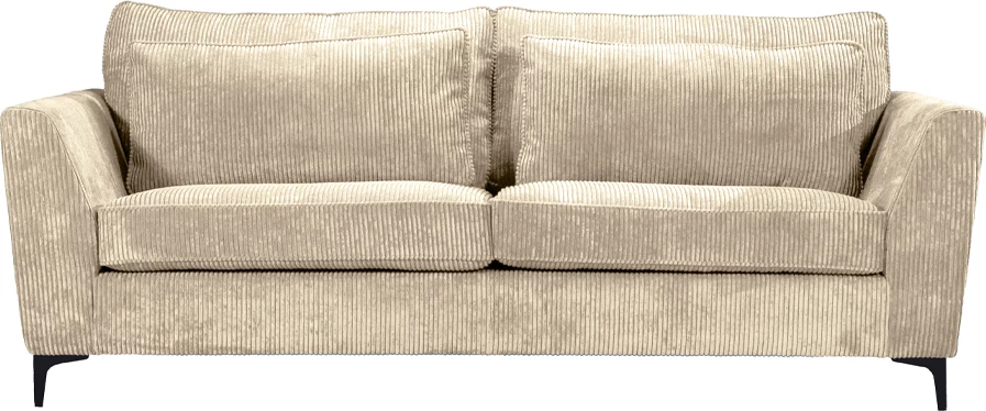 Divan tre vendesh, ngjyrë bezhë Lincoln 03, 223x96x93cm
