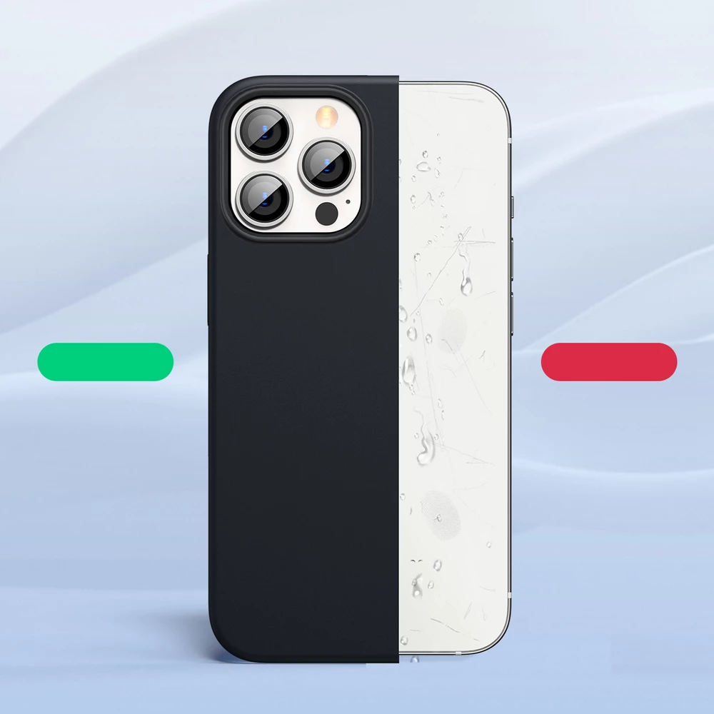 Mbështjellës silikon Ugreen për iPhone 13 Pro, i zi