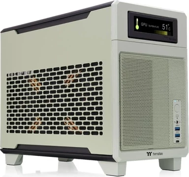 Kasë Thermaltake TR100 Mini-ITX Matcha Green