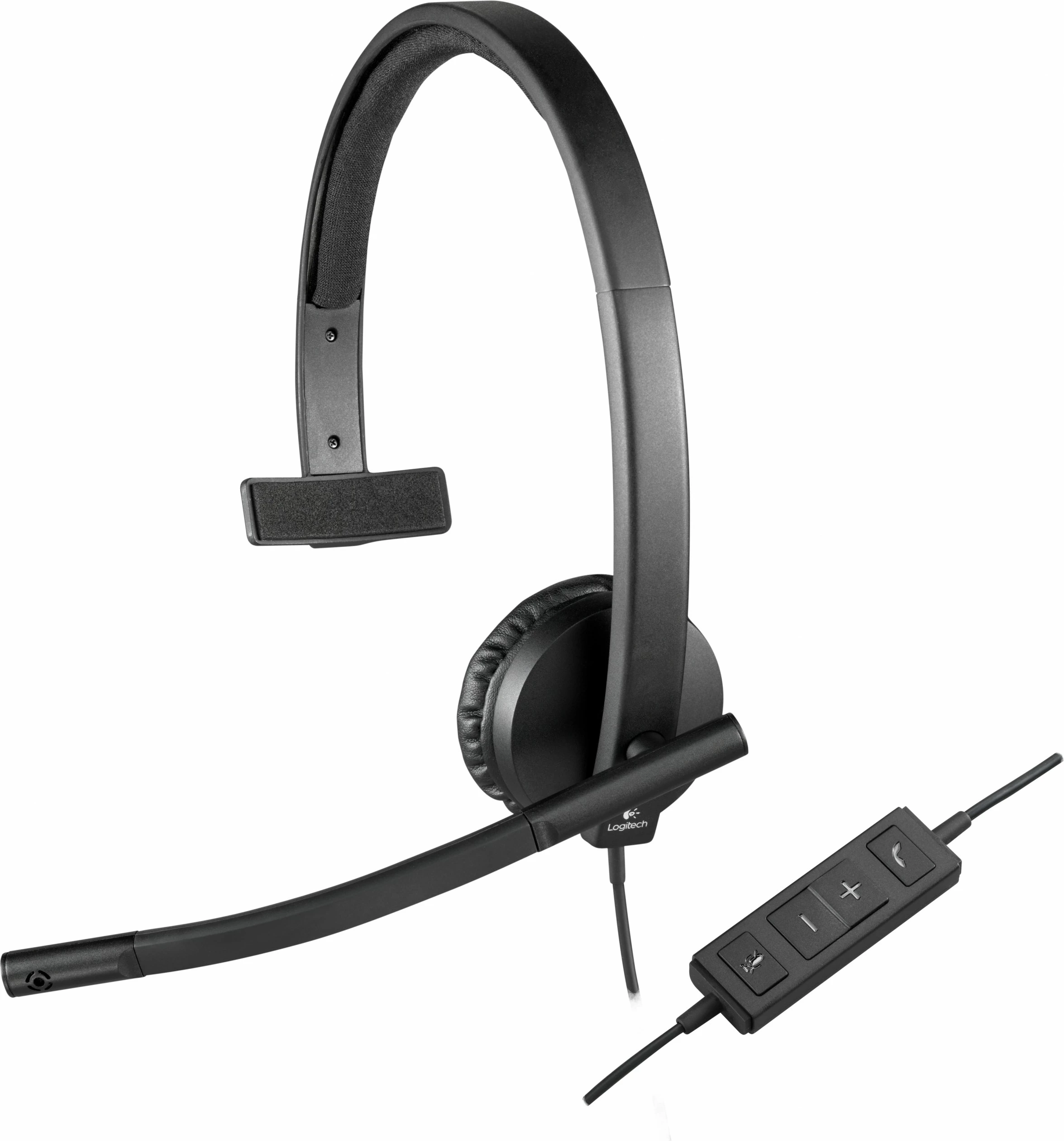 Kufje Logitech H570e Mono, USB, Zyrë/Qendër thirrjesh, E zezë