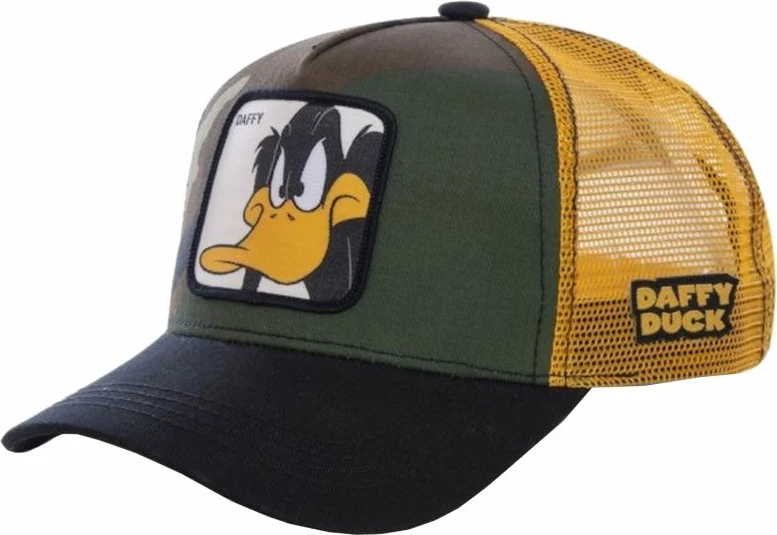 Kapelë për meshkuj Capslab, me Daffy Duck, jeshile dhe e verdhë [Madhësia: One Size]