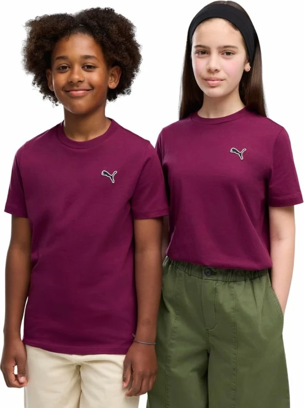 Maicë për fëmijë Puma Cls Badge Cat Tee 694700 41, vjollcë