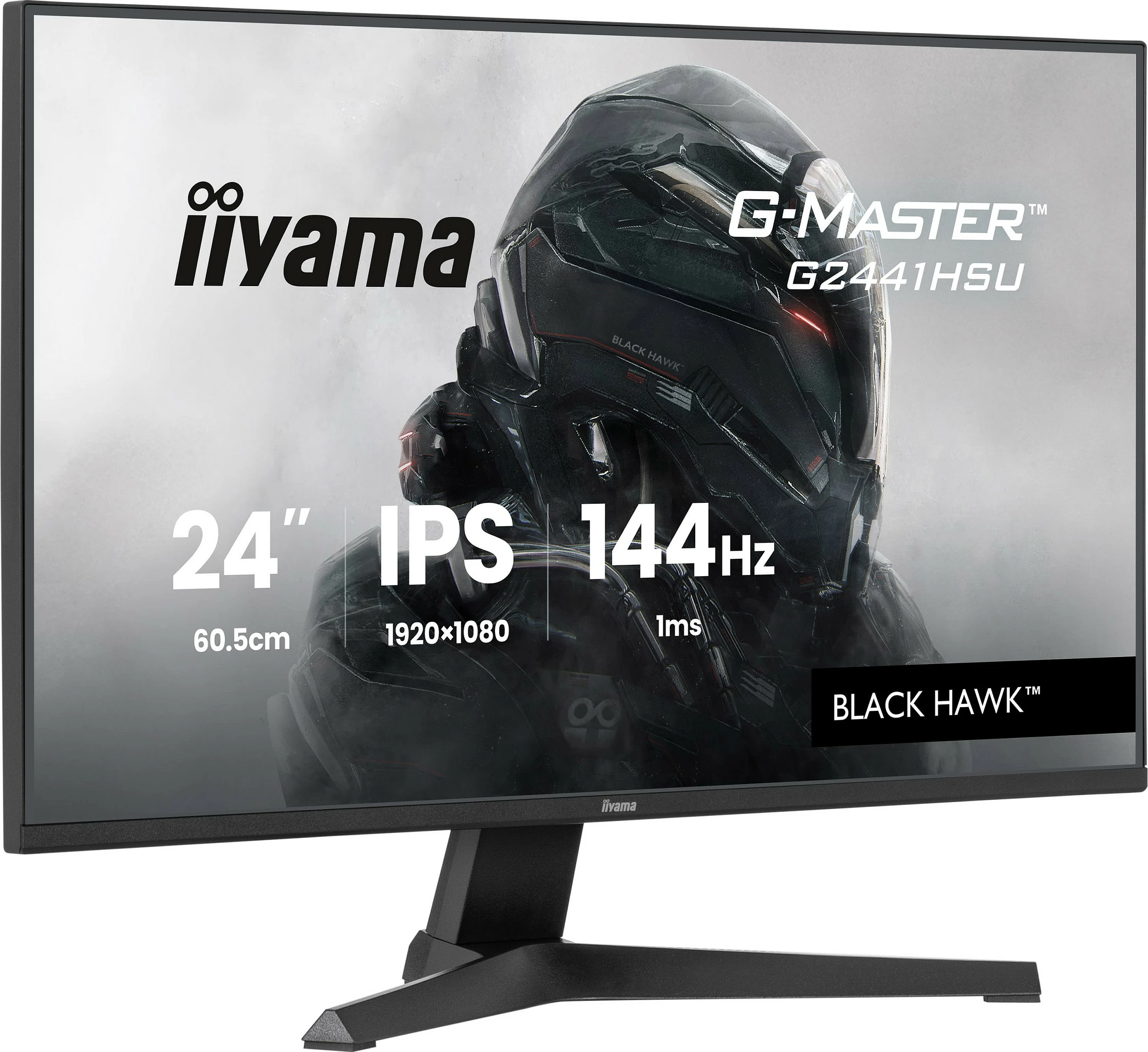 Monitor iiyama G-Master G2441HSU-B1, 24", Full HD, IPS, 144Hz, 1ms, FreeSync, i zi