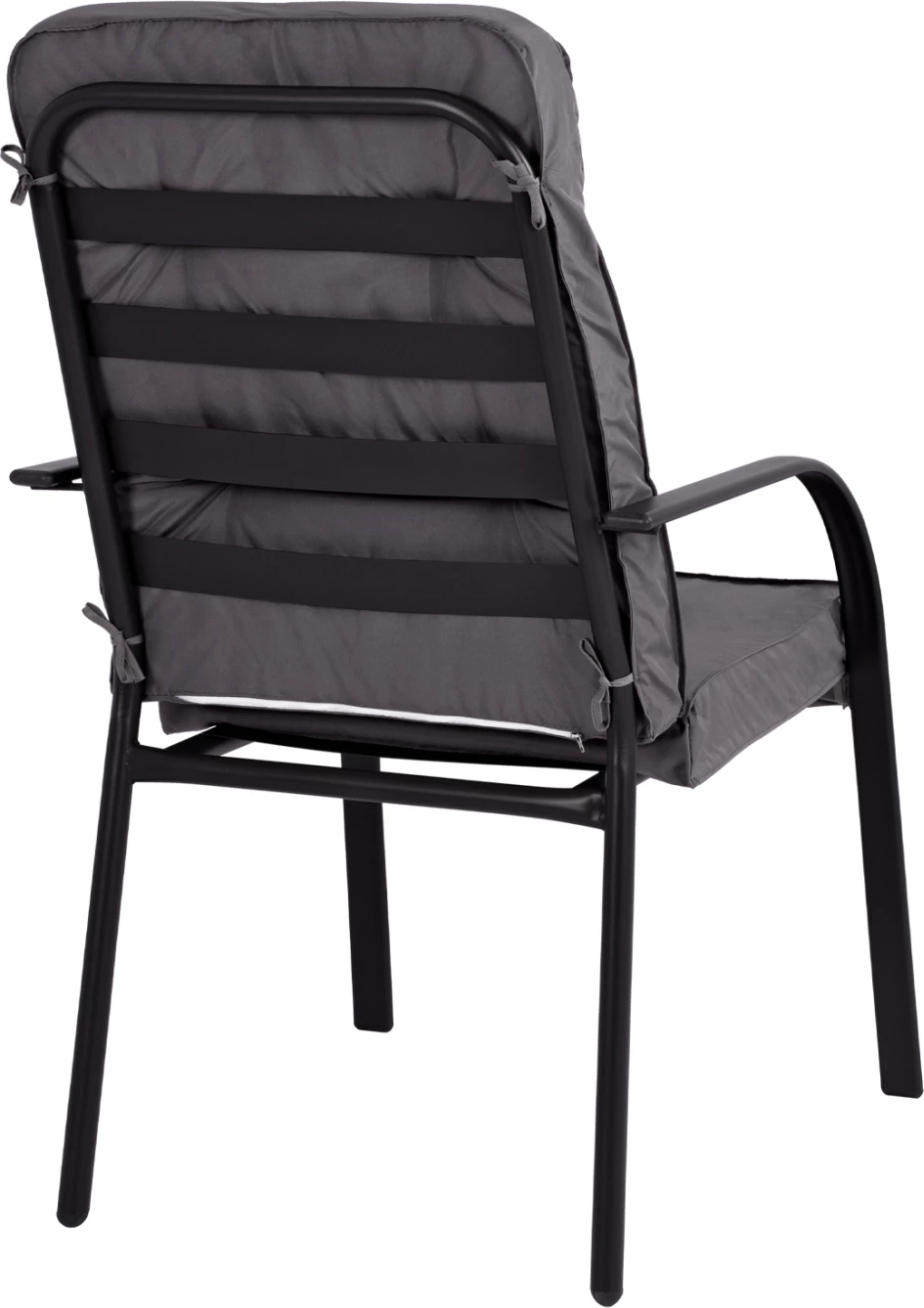 Karrige metalike Endika FH5680.01 ngjyrë gri me jastëk 60x71x105 cm