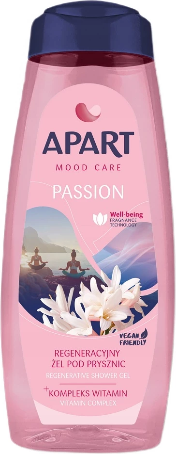 Xhel dushi për femra Apart Natural Mood Care Passion 500ml