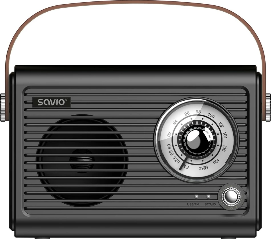 Radio portabile Savio RS-01, Bluetooth 5.3, USB-C, e zezë