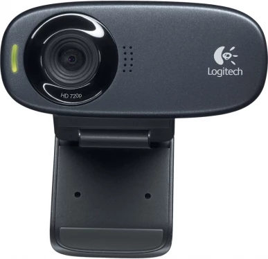 Webcam Logitech HD C310 960-001065, 720p, 5MP, USB 2.0, e zezë