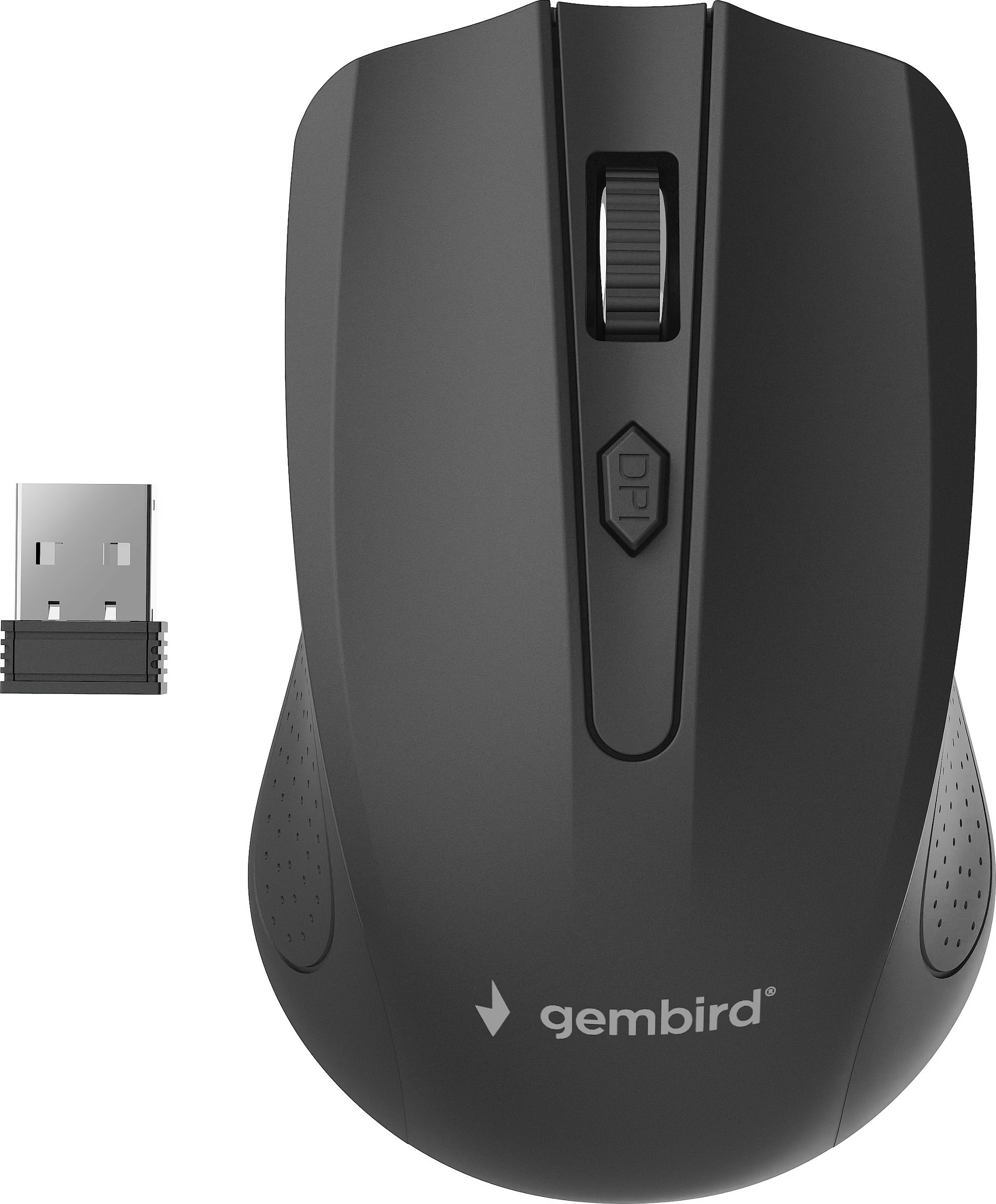 Maus Wireless Gembird optik 1600 DPI, nano receiver, i zi