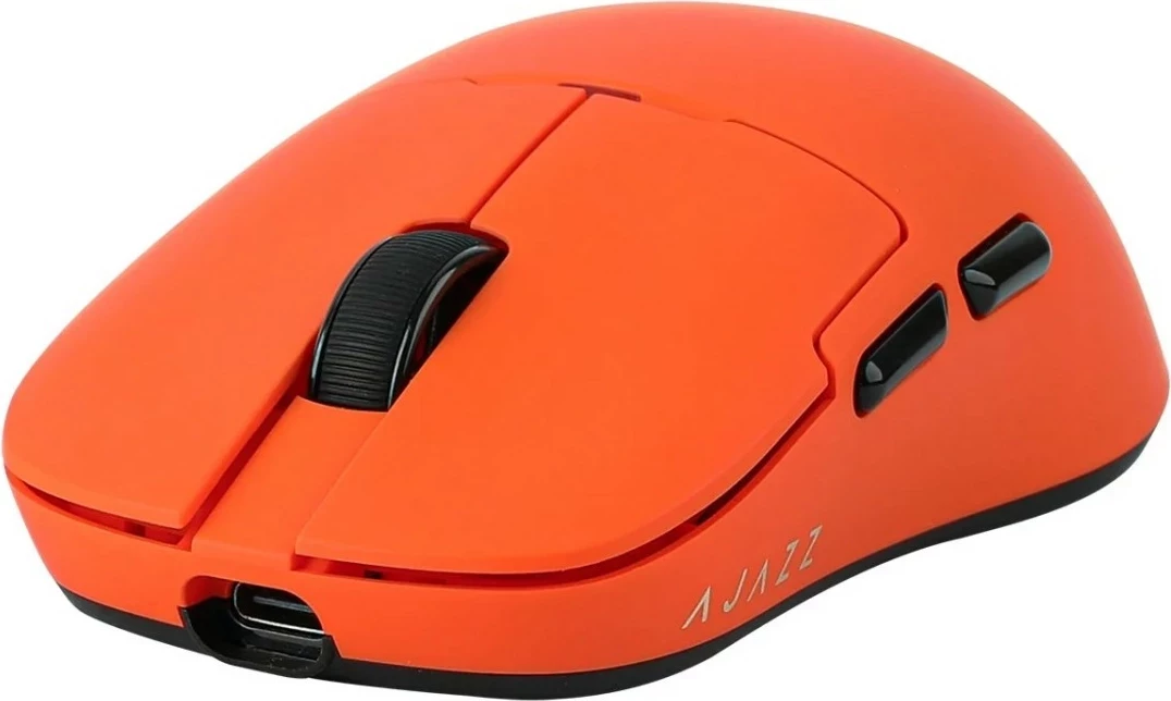Maus Ajazz AJ159 APEX, wireless/USB-C, 8K polling, sensor PAW3950, me dock karikimi, portokalli