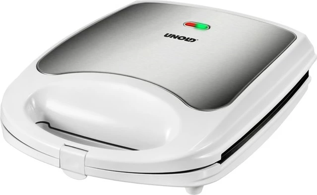 Tostier UNOLD 48480 Quadro, 4 sanduiçe, inox/bardhë