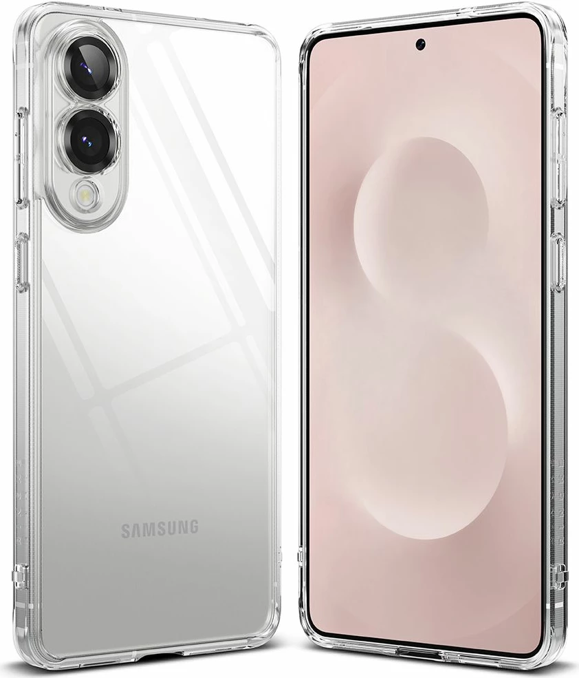 Mbështjellës Ringke Fusion për Samsung Galaxy S25 Edge, Transparent