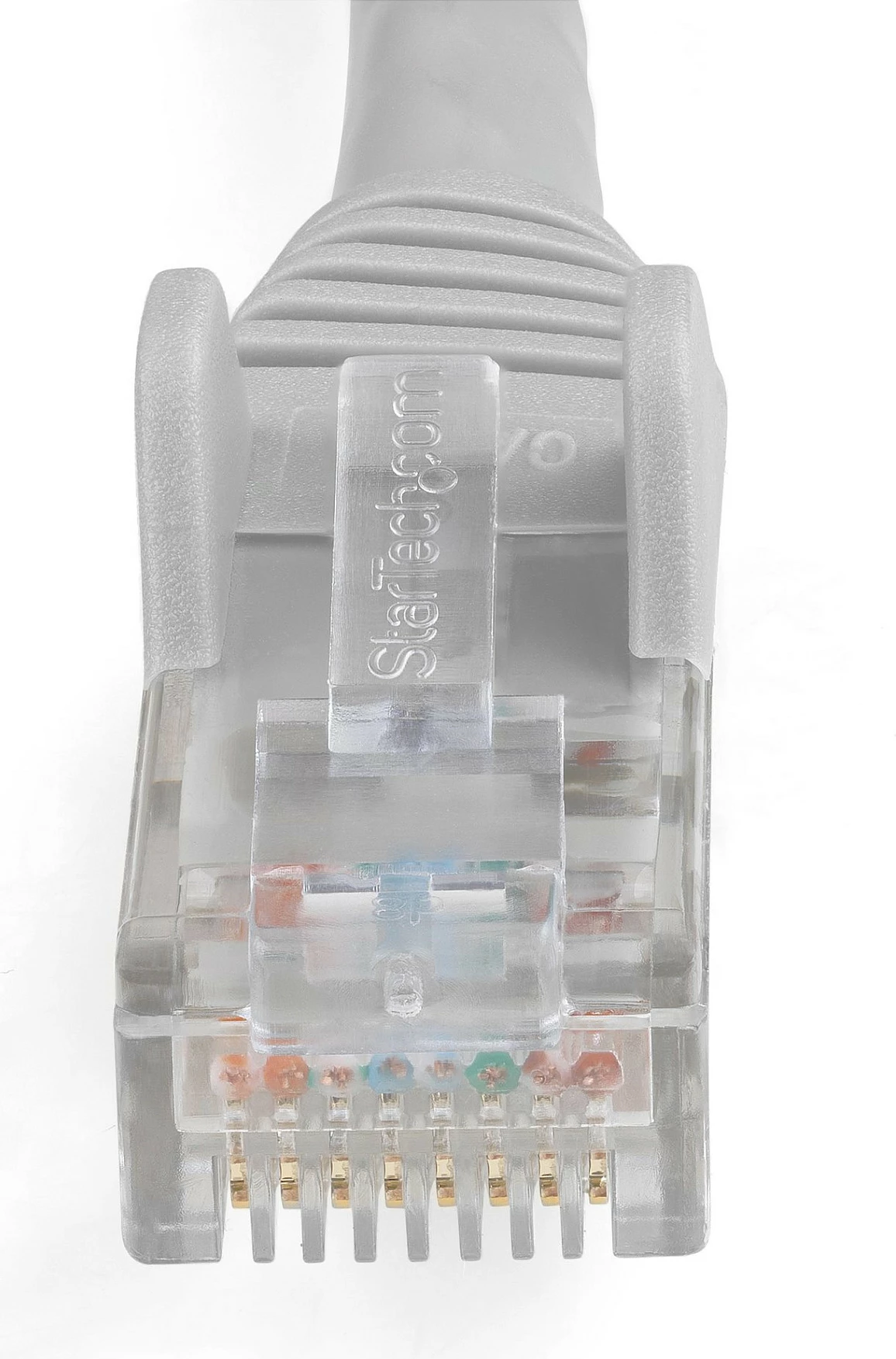 Kabllo Ethernet StarTech CAT6 1m, RJ45, 10GbE, PoE 100W, LSZH, gri