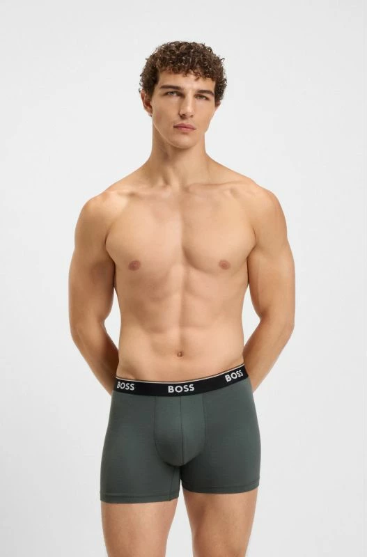 Të brendshme për meshkuj Boss Bodywear BoxerBr 3P Open, set prej 3 copë