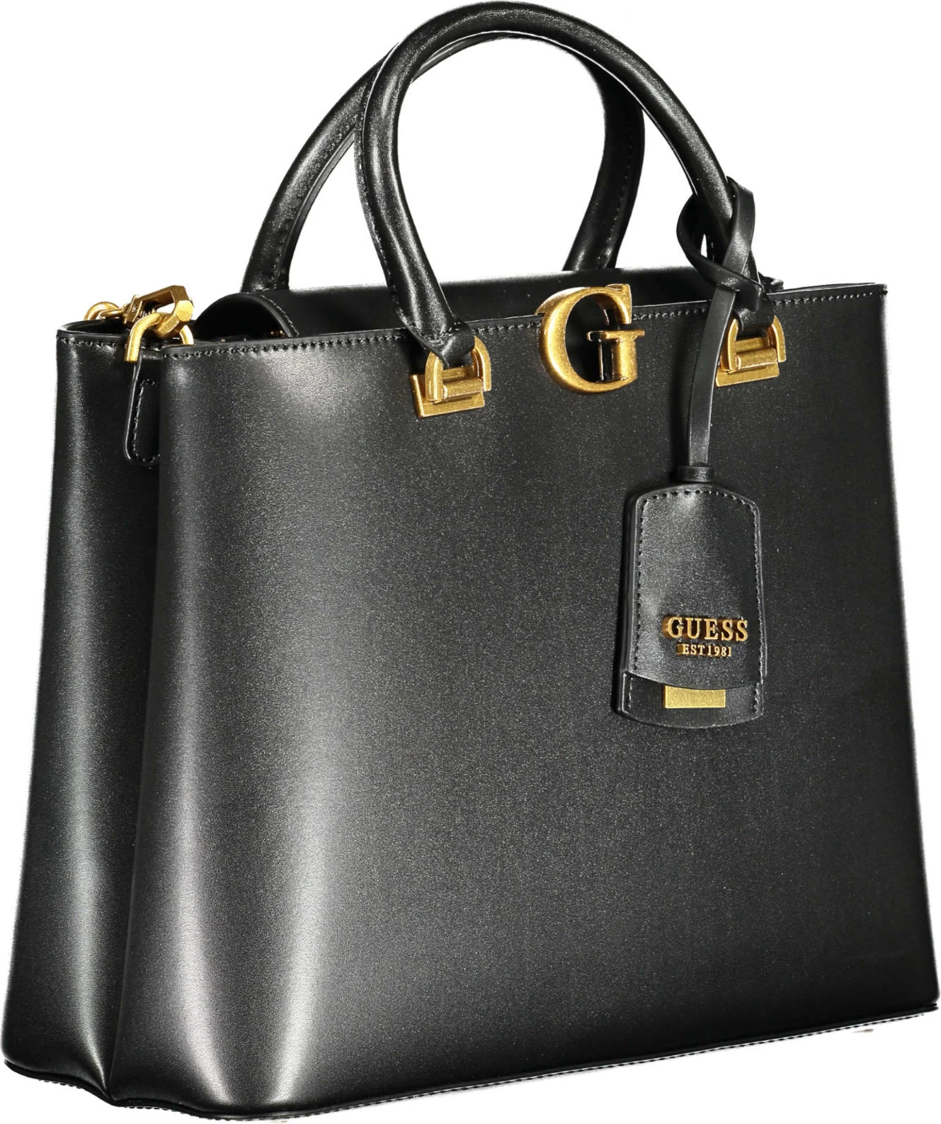 Çantë për femra GUESS JEANS, e zezë