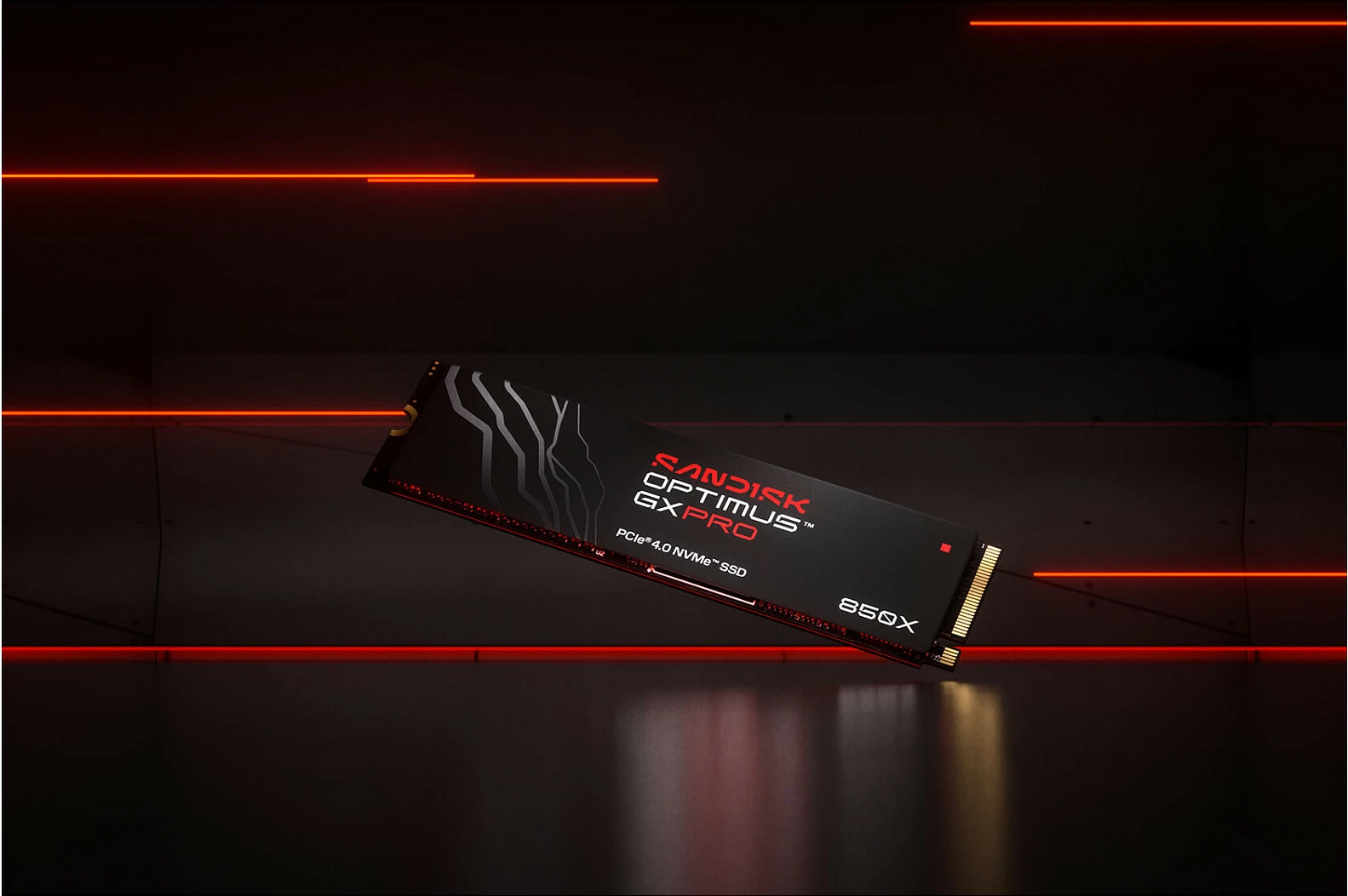 SSD M.2 Sandisk Optimus GX PRO 850X, NVMe PCIe 4.0, 8TB, e zezë