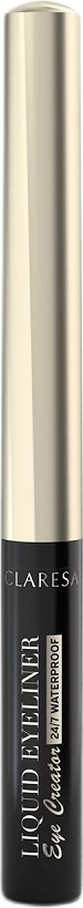 Eyeliner i lëngshëm për femra Claresa Eye Creator Waterproof 01 Black, 3g