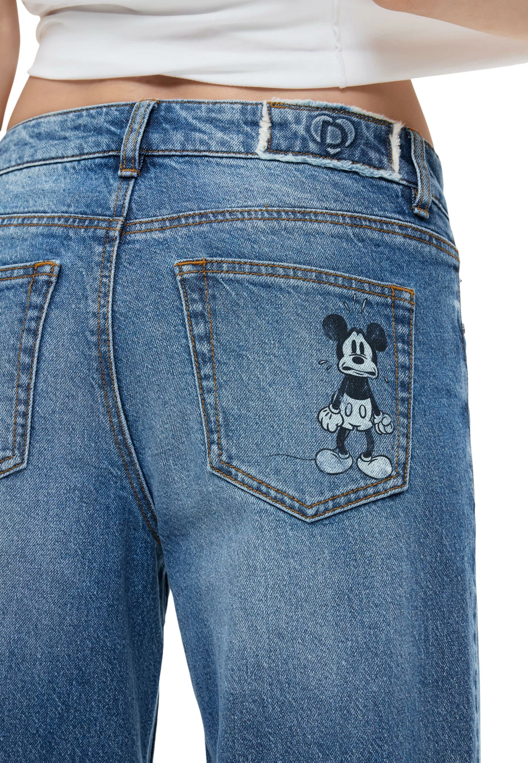 Xhinse për femra Desigual DENIM_MICKEYM 26WWDD09, denim blu [Madhësia: S]
