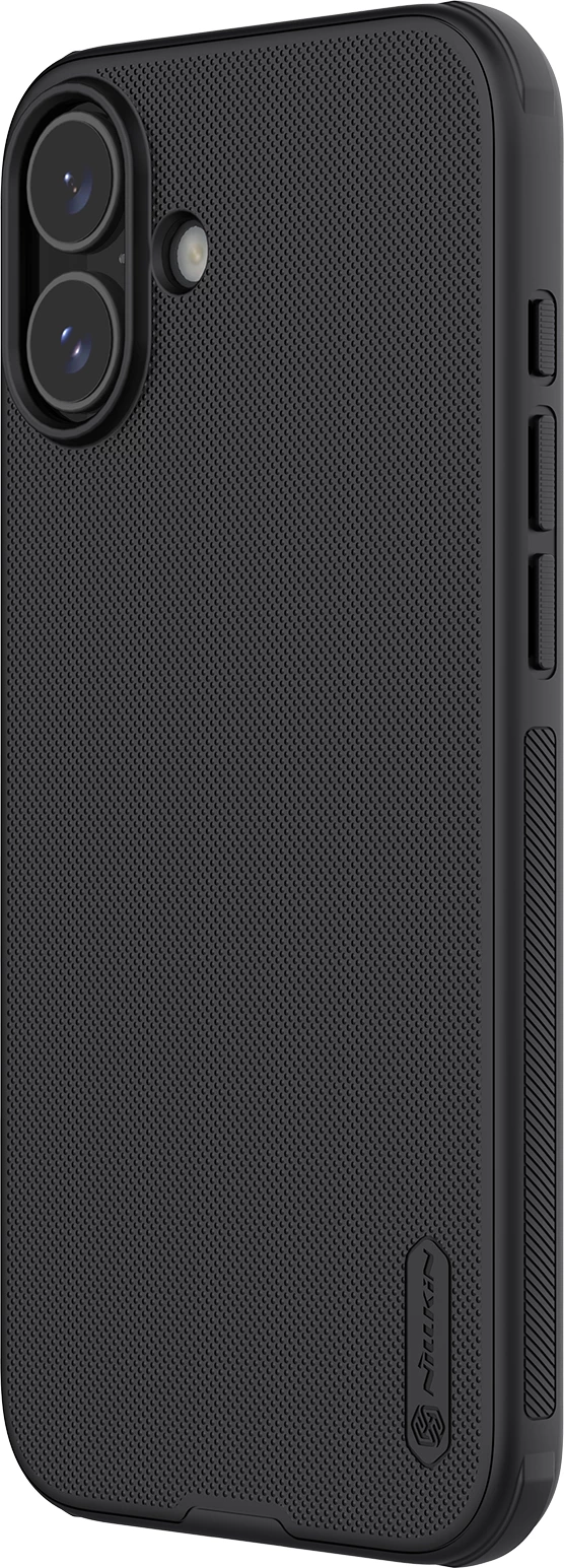 Mbështjellës Nillkin Super Frosted Shield Pro Magnetic Case për iPhone 16, i zi