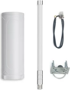 Gateway LoRaWAN Dragino DLOS8N-868, pa 4G, bardhë