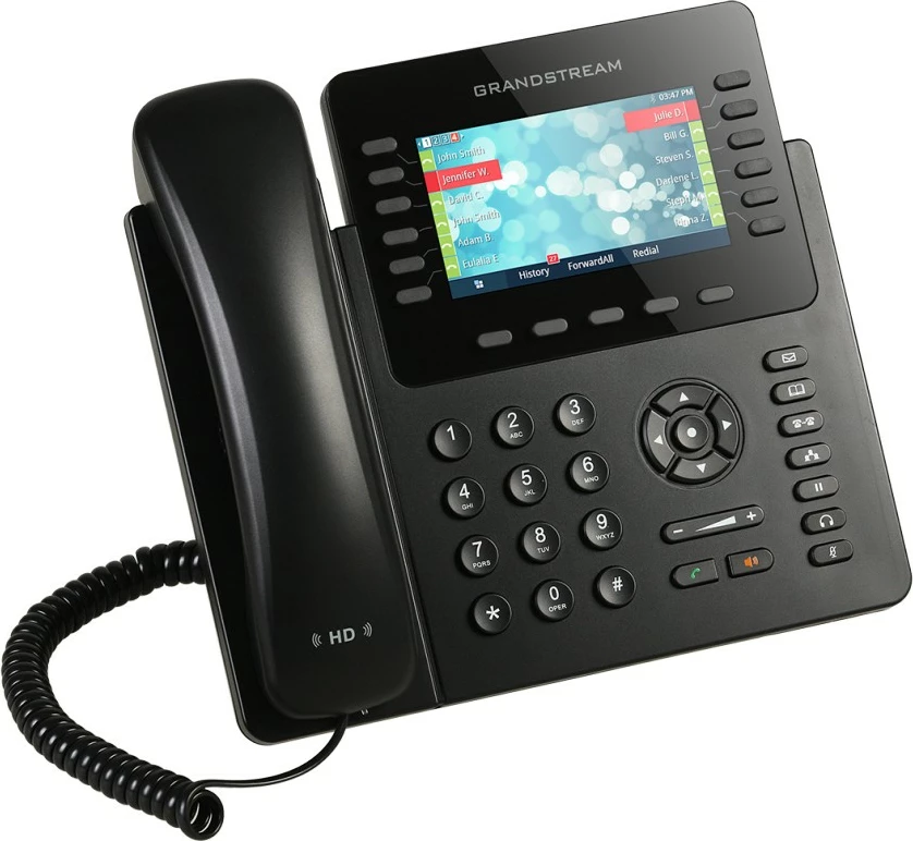 Telefon IP Grandstream GXP2170, 12 linja, 2000 kontakte, i zi