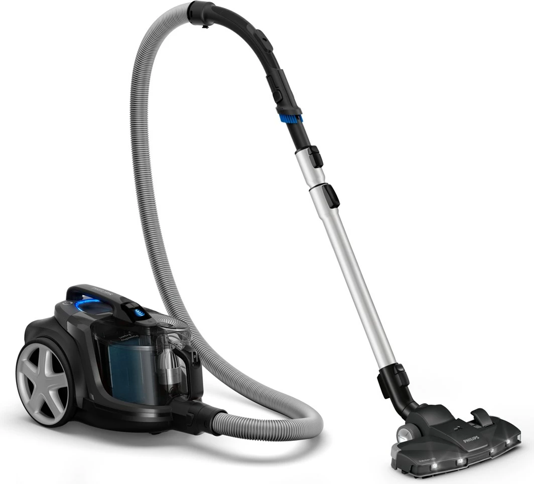 Fshesë me korrent Philips PowerPro Expert FC9747/09, pa qese, 2L, 900W, e zezë