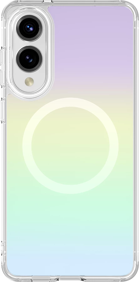 Mbështjellës AmazingThing Minimal Mag me unazë magnetike për Samsung Galaxy S25 Edge, Opalescent