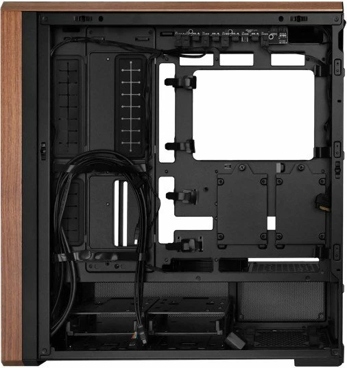 Kasë Lian Li LANCOOL 217 (LAN217X) Midi Tower ATX/e-ATX, e zezë me detaje druri