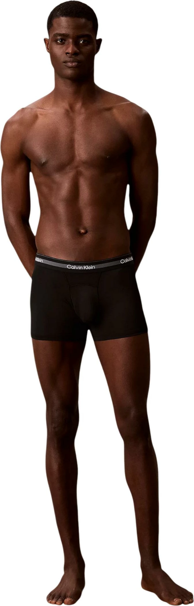 Të brendshme për meshkuj Calvin Klein Underwear Trunk LV00NB4536, të zeza [Madhësia: S]