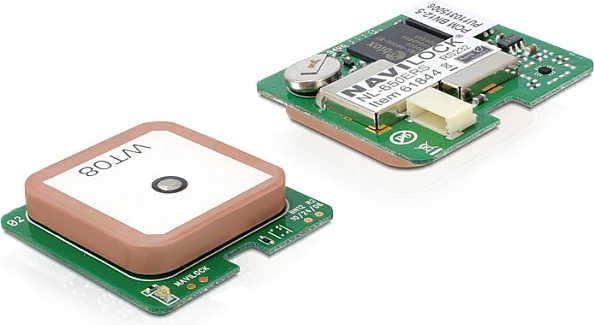 Modul GPS Navilock NL-650ERS, u-blox 6, 50 kanale, 5V, antenë e brendshme, kafe/bardhë