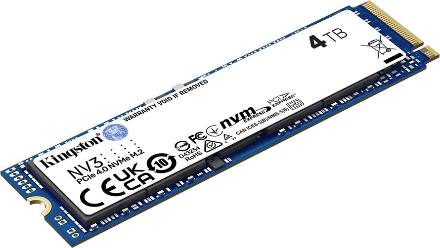 SSD Kingston NV3 4TB M.2 2280 PCIe 4.0 NVMe