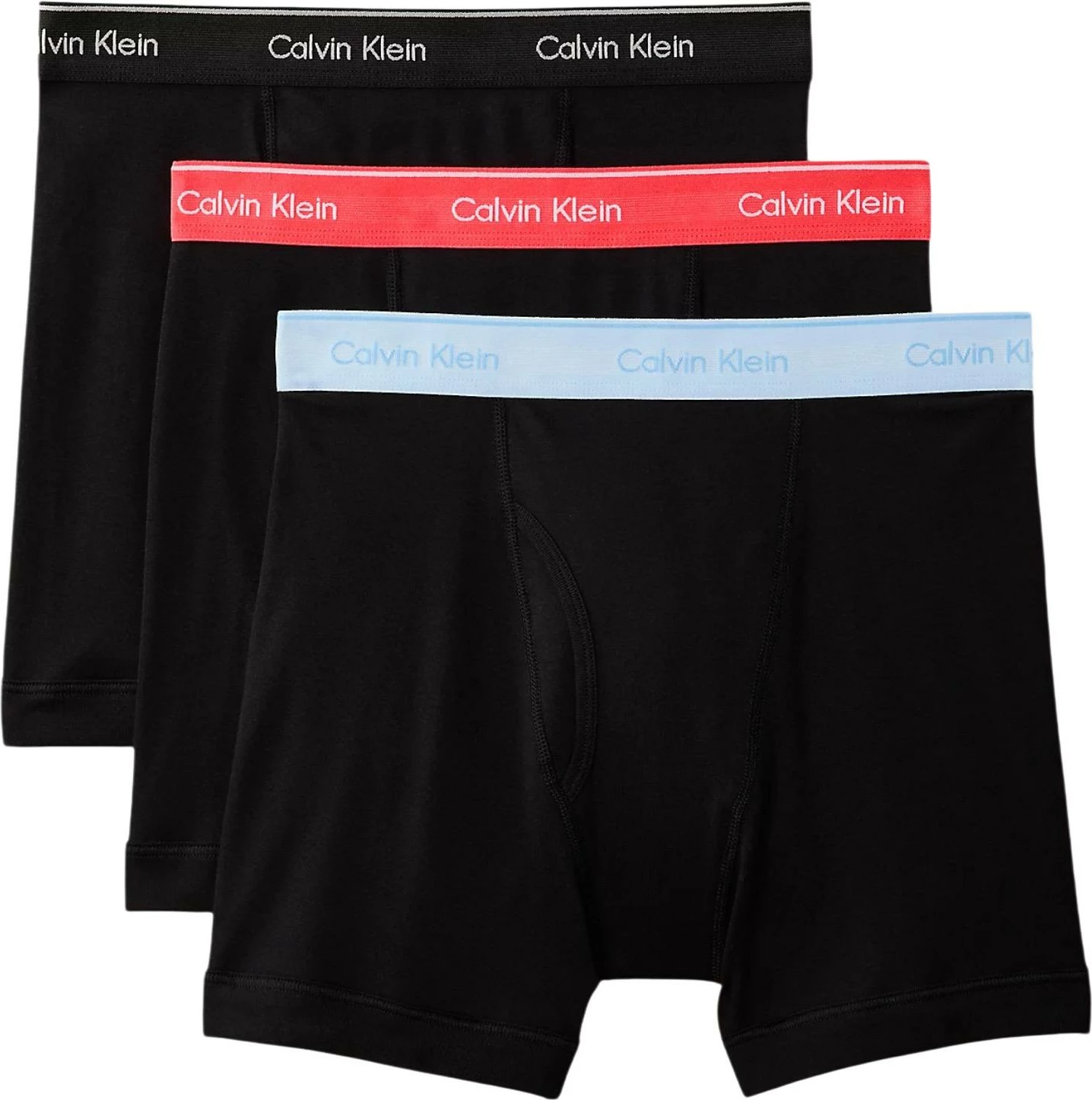 Të brendshme për meshkuj Calvin Klein Underwear BOXER BRIEF 3 PK 000NB4003A, të zeza
