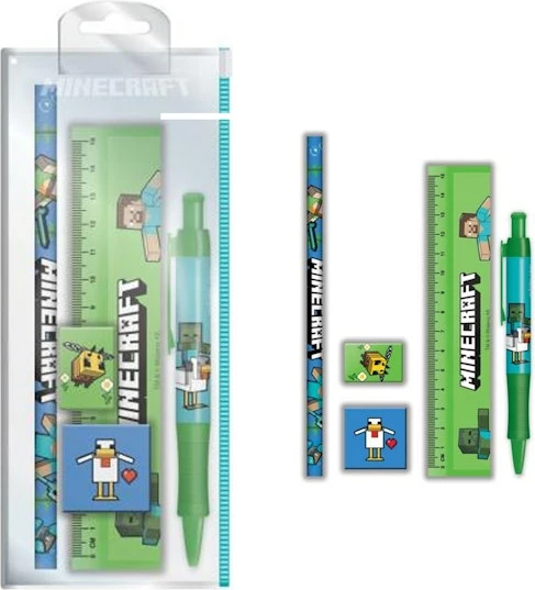 Set zyre Pyramid International DST Minecraft, set 5-copësh