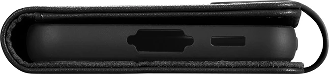 Mbështjellës iCarer Haitang Wallet Case për Samsung Galaxy S23+, lëkurë, e zezë