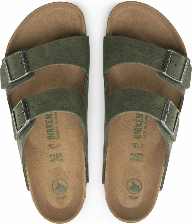Flip-Flops Birkenstock për femra-meshkuj, të gjelbra