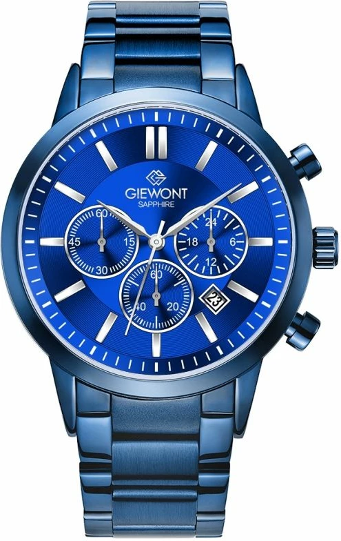 Orë dore meshkuj Giewont GW8510-B4, blu