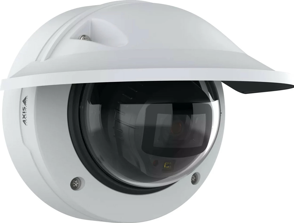 Kamerë sigurie IP Axis P3285-LVE, 2MP, Wired Ethernet, IR, Indoor/Outdoor, Dome, e bardhë