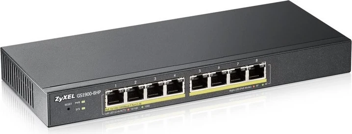 Switch Zyxel GS1900-8HP-EU0103F