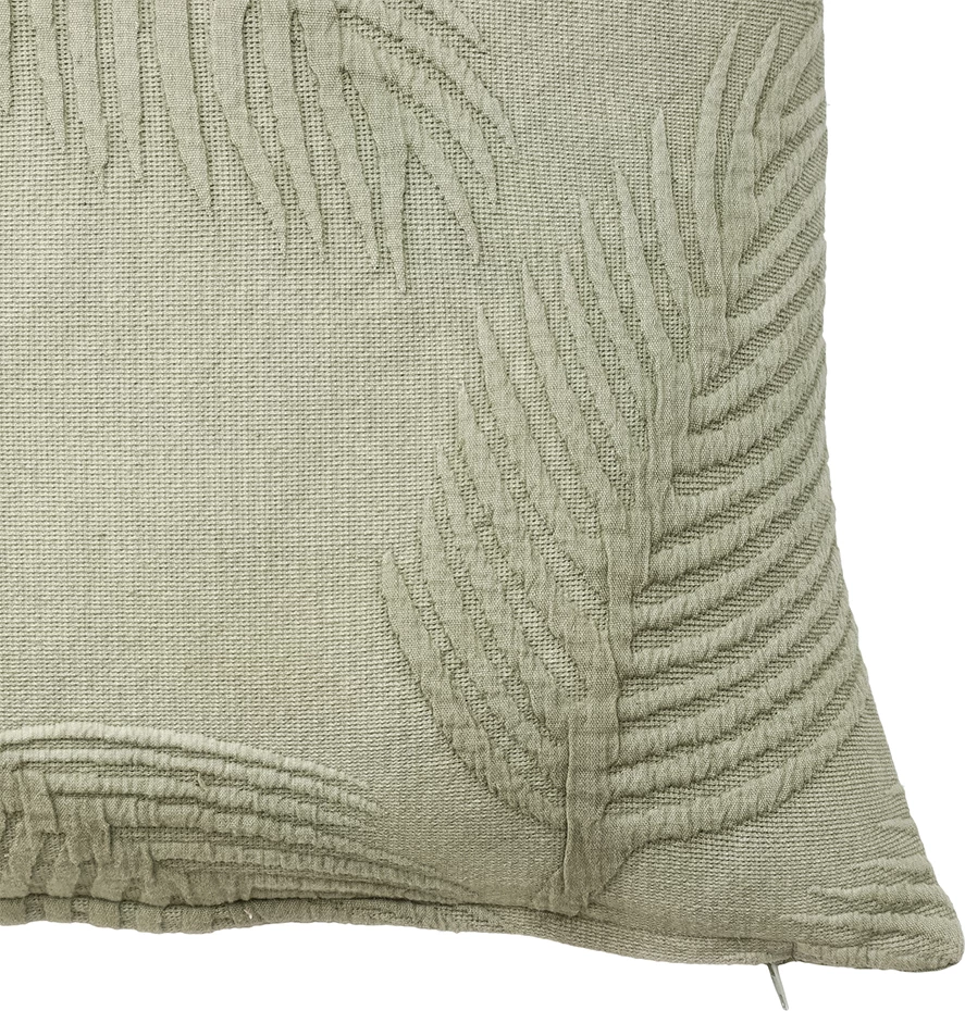 Jastëk dekorativ Quit Mint C, kadife pambuku, 50x50cm, ngjyrë mente