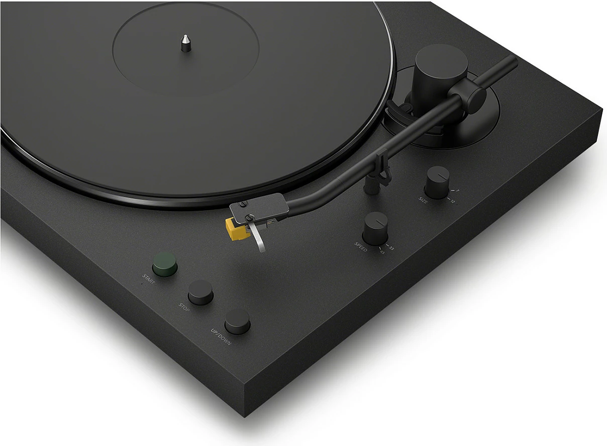 Gramafon Sony PS-LX5BT, Bluetooth, belt-drive automatik, 33 1/3 & 45 RPM, me preamp phono, i zi