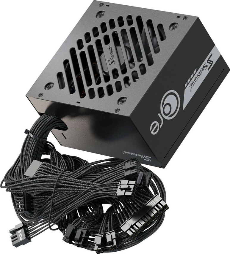 Furnizues rryme Seasonic CORE GC-750, 750W, ATX 3.1, 80+ Gold, non-modular, i zi