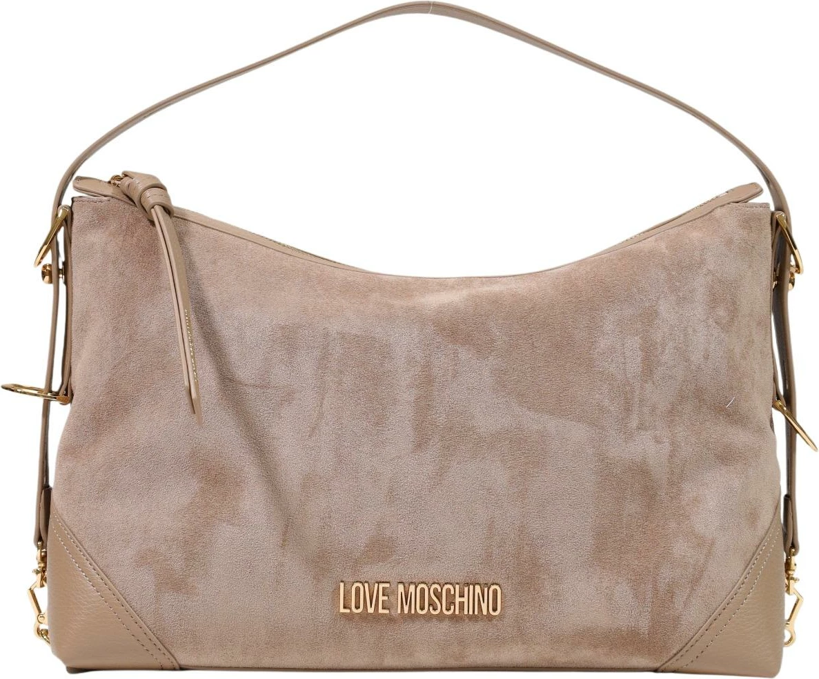 Çantë shpatulle Love Moschino JC4090PP, bezhë