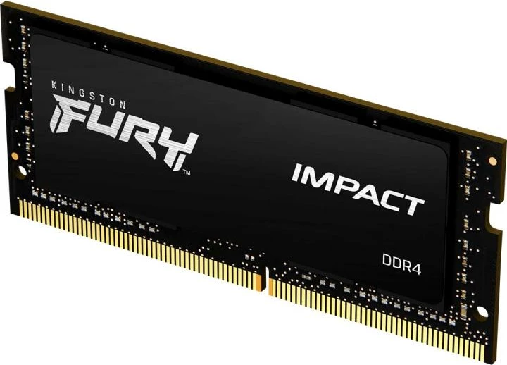 RAM Memorje, Kingston FURY Impact KF432S20IB/32, SO-DIMM DDR4 32GB 3200MT/s, e zezë