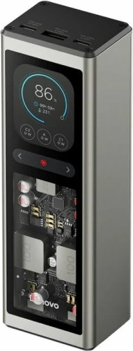 Power bank Lenovo 140W 20000 mAh, gri