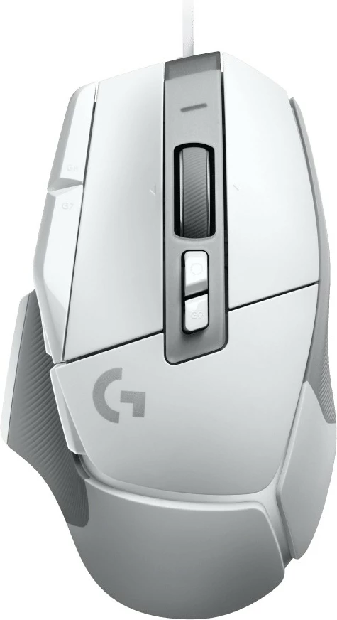 Maus gaming Logitech G502 X, USB, i bardhë