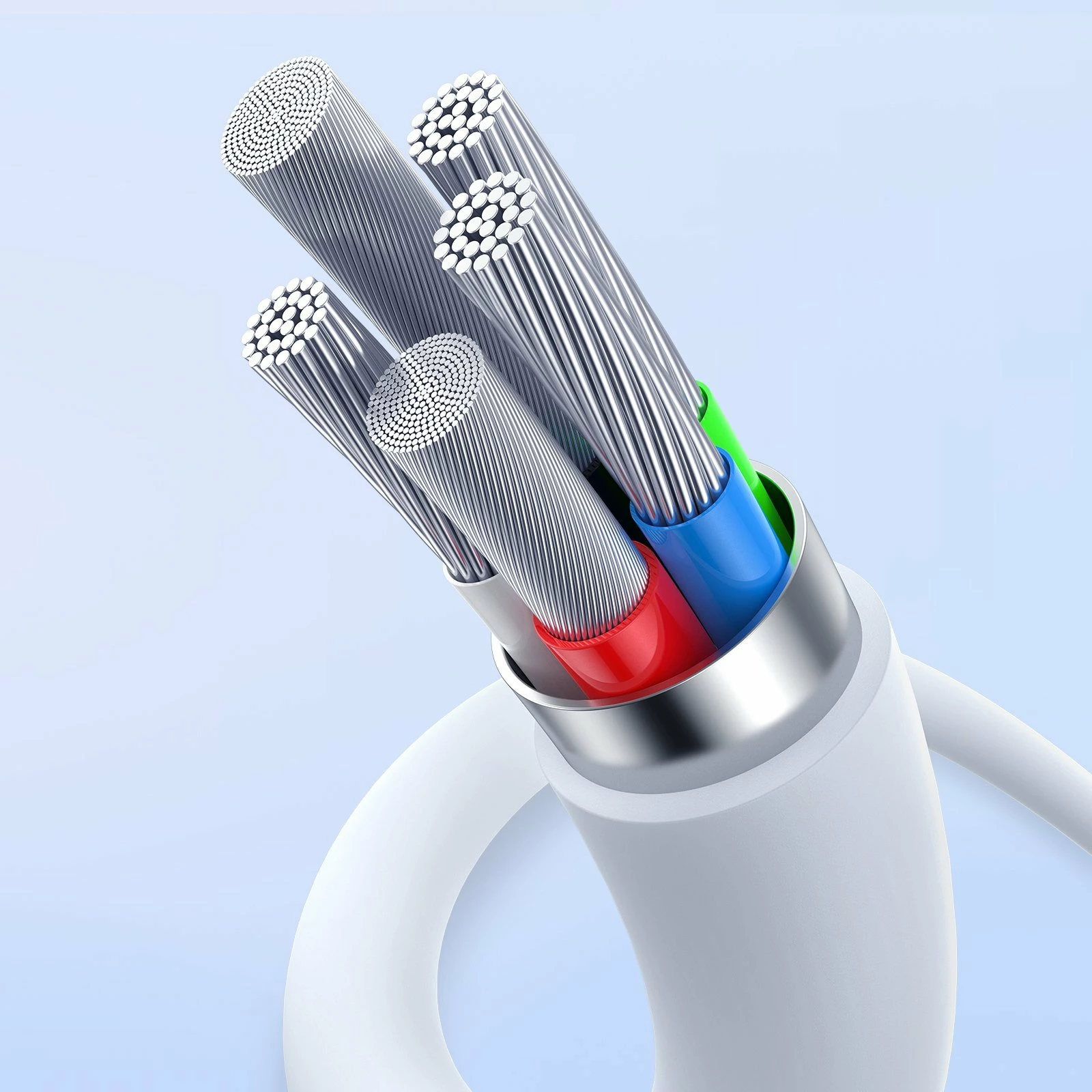 Kabllo USB-C në USB-C Baseus Superior Series II P10365200211-01 2 m PD 30W USB 2.0, e bardhë